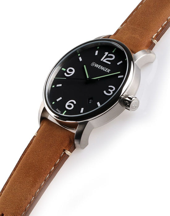 Wenger 01.1741.117 , наручные мужские часы фото под углом